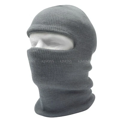 Одно 1 отверстие лыж полное лицо маска зимняя крышка балаклава капюшон Beanie тактическая маска шляпа - Изображение 1 из 4