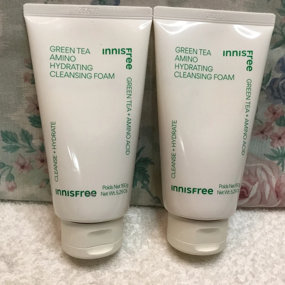 Innisfree Green Tea Amino Hydrating Cleansing Foam 150g