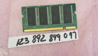 256MB DDR 333 PC2700 DDR-333MHZ 200PIN SODIMM NO ECC 16X16 8 CHIPS  Foto 1 de 2
