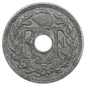 France - 20 centimes Lindauer 1945 SUP zinc F.155/2 - Gad.324 - KM.907 - monnaie - Picture 1 of 2