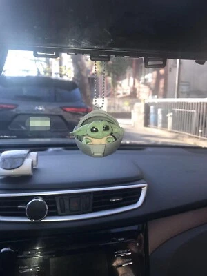 Figura Star Wars Baby Yoda El Despertar de la Fuerza Mandaloriana Colgante Coche (Modelo B) Foto 1 de 4