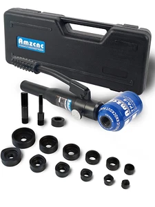 Kit De Perforador Hidraulico Con Orificio Perforador De 1/2 A 2 Pulgadas Con... - Picture 1 of 2