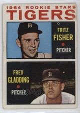1964 Topps 1964 Rookie Stars Fritz Fisher Fred Gladding #312 Rookie RC