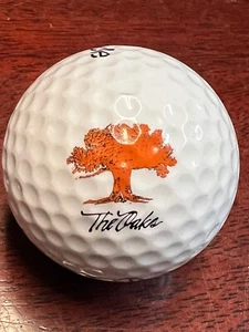 The Oaks Golf Club Mississippi Logo Golf Ball L-22-5 - Picture 1 of 7
