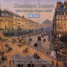Gioachino Rossini : Gioachino Rossini: Quartetti Per Flauto E Archi CD (2022)