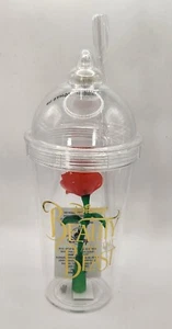 NEW~Disney~Beauty & The Beast~Belle~Light Up~Enchanted Rose~Sipper Tumbler Cup - Picture 1 of 4