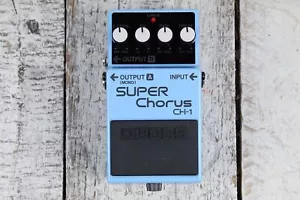 Boss CH-1 Stereo Super Chorus Effects Pedal Electric Guitar Chorus Effects Pedal - Picture 1 of 11
