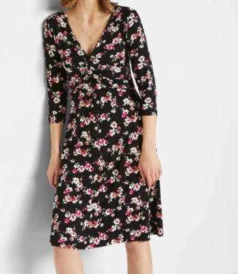 Traumhaftes Umstandskleid/Stillkleid mit Wickeloptik  GR.44/46 NEU (1394) - Bild 1 von 2