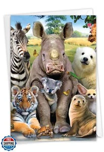 NobleWorks - Funny Get Well Greeting Card - Hilarious Feel Better Notecard wi - Picture 1 of 5