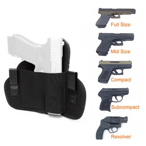 Tactical IWB Pancake Concealed Carry Gun Holster Right Hand Neoprene Gun Holster - Picture 1 of 13