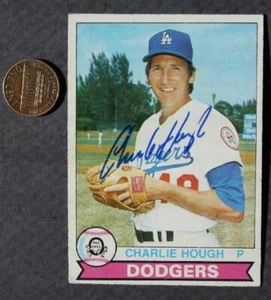 Los Angeles Dodgers Charlie Hough signed / autographed 1979 Topps Opeechee card- - Picture 1 of 1