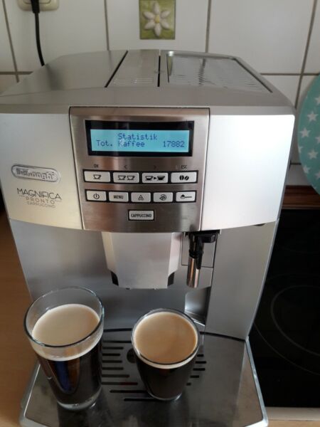 DeLonghi Magnifica Pronto Cappuccino Esam 04.350.S bean to cup coffee machine Photo Related