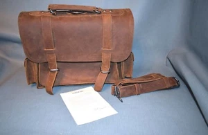 Leyden and Sons Leather Bag Co. - Williamsburg Satchel - Picture 1 of 8