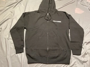 Sudadera con Capucha Deftones Logo Bordado S Cremallera Oficial Nu-Metal Equipo Dormir - Imagen 1 de 3