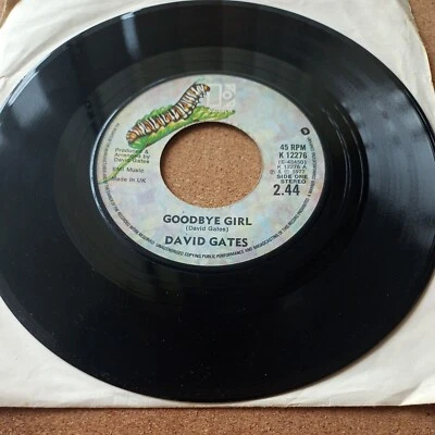 David Gates - Goodbye Girl - 7'' Elektra Records 1977 Free UK Postage Ex Bread - Image 1 of 2