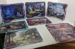 Disney Thomas Kinkade Temporadas Mágicas Calendario Perpetuo Vidrieras 9 Meses - Imagen 1 de 21