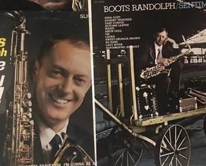 Boots Randolph More yakety Sax, Sentimental Journey 2 LP Set Record Vinyl - Imagen 1 de 7