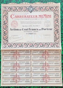 Dépt 69 - Lyon 7 Rue Grôlée - Bel Encadrement Secteur de l'Automobile de 1931 - Picture 1 of 1