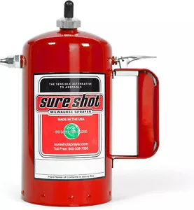 Sure Shot A1000R 1 Quart Enameled Steel Sprayer, Red - Picture 1 of 6