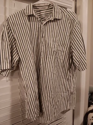 Perry Ellis Portfolio Mens Short Sleeve Button Up Size 16 34-35 - Image 1 of 4