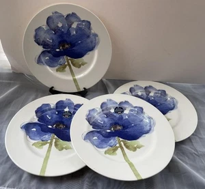 4 BLUE POPPY Speiseteller von Royal Stafford - Bild 1 von 1