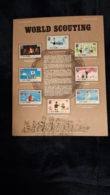 Mundo del Movimiento Scout de la Sociedad Postal Conmemorativa Foto 1 de 4