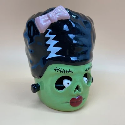 Slatkin BATH & BODY WORKS BRIDE OF FRANKENSTEIN CANDLE HOLDER, 4.75 in - Image 1 of 4