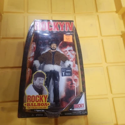 Figura Jakks Pacific Rocky IV Rocky Balboa Equipo de Entrenamiento Coleccionista Serie A55 Foto 1 de 2