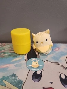 Squishmallows 2.5” Micromallow Katinka the Banana Cat Mini Plush with Capsule - Picture 1 of 1