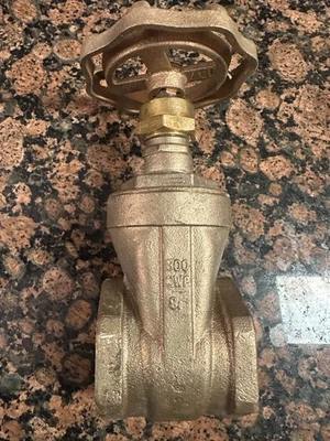 NIBCO T113LF2 Lead Free Gate Valve - Gold - Image 1 of 4