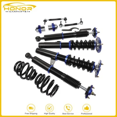 Suspensão amortecedores apoios de suspensão coilovers altura ajustável para BMW E46 320i 325i 330i 2001-05 - Imagem 1 de 4