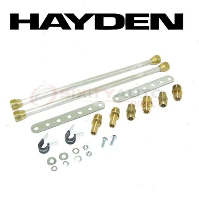 Hayden Engine Oil Cooler Hose Assembly for 1995-2003 Oldsmobile Aurora - cc — 第 1/4 张图片