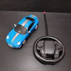 Porsche 911 GT3 RS RC Car Toy Damaged Rear Wing Used Not Included Batteries 88v - Picture 1 of 10
