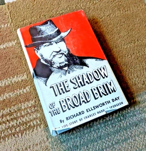 The Shadow Of The Broad Brim R. E. Day Life Story Of Charles Spurgeon 1945 HB DJ - Imagen 1 de 4