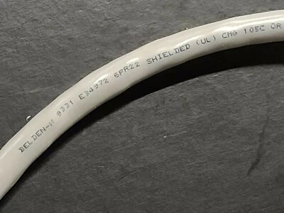 Cable bandeja de audio/control par trenzado protectores individuales Belden 9331 22/6P/10 pies Foto 1 de 4