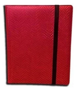 Caja de mazo Legion Events carpeta de 9 bolsillos - piel de dragón anciano, rojo - ¡NUEVO! - Imagen 1 de 1