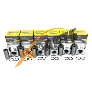 6 pcs S6S Engine Piston 94mm For MITSUBISHI Engine - Picture 1 of 12
