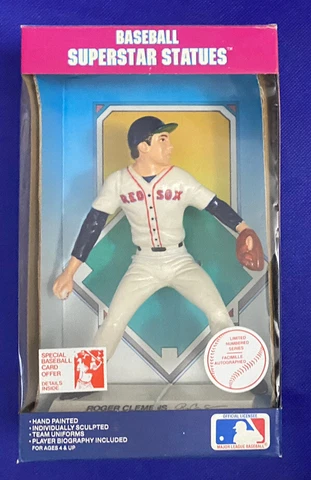 Baseball Superstar Statues Roger Clemens 1988 Boston Red Sox  Yankees, New Cover