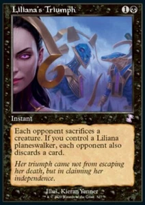 MTG Magic the Gathering Liliana's Triumph (327/429) Time Spiral Remastered LP - Picture 1 of 1