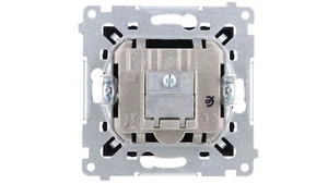 Simon 54 R-TV-DATA Buchse (Modul) mattschwarz DAD.01/49 SAT Steckdose - Bild 1 von 1