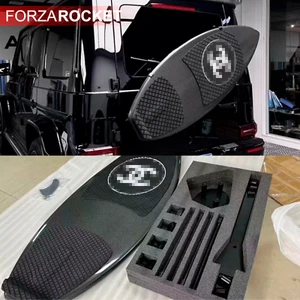 Surfboard Spare Tire Decor for Mercedes G Class W463 W463A W464 G400 G500 G550 - Foto 1 di 7