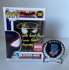 Shameik Moore Signed Miles Morales Spider-Man Funko Pop Beckett QR Code COA