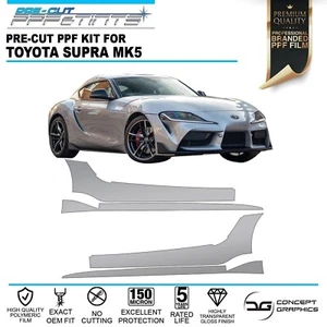 Side Sill Skirt Stone Guard PPF Paint Protection Film Kit For Toyota Supra A90 - Picture 1 of 2