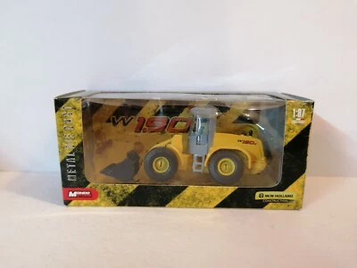 MODELLINO WHEEL LOADER ESCAVATORE MONDO MOTORS NEW HOLLAND W190B SCALA 1/87 - Immagine 1 di 4