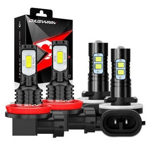 4pc LED Headlight Bulbs For Arctic Cat Z1 1100 EFI LXR Headlight 2009 2010 2011 - Picture 1 of 24