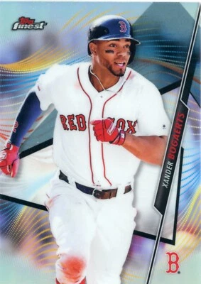 2020 Topps Finest Baseball Refractor Xander Bogaerts Boston Red Sox #5 MLB - Image 1 of 2