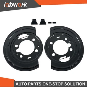 Labwork Rear Brake Dust Shield 1 Pair For Select Chevrolet/GMC/Hummer Models - Picture 1 of 12