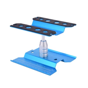 Piattaforma di montaggio supporto da lavoro di sollevamento per RC 1/8 1/10 Traxxas SCX10 HSP Blu - Foto 1 di 11