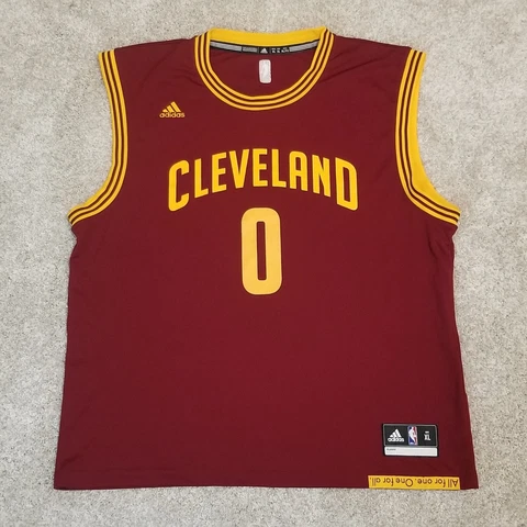 Adidas Cleveland Cavaliers Mens Sz XL Kevin Love Throwback Basketball Jersey NBA Cover