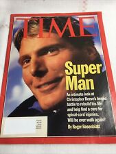 Time Magazine August 26 1996 Super Man Christopher Reeve Superman The Movie